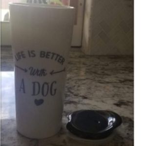 Porcelain coffee tea  tumbler